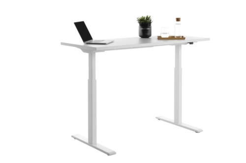 Topstar bureau à hauteur réglable électriquement E-Table Smart avec piètement en T
