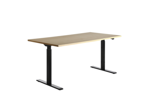 Topstar bureau à hauteur réglable électriquement E-Table Smart avec piètement en T