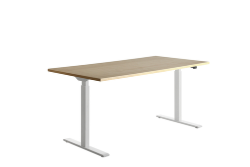 Topstar bureau à hauteur réglable électriquement E-Table Smart avec piètement en T