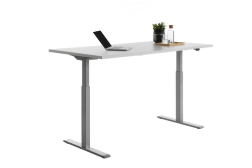 Topstar bureau à hauteur réglable électriquement E-Table Smart avec piètement en T