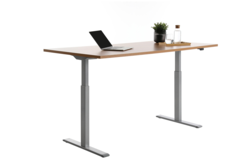 Topstar bureau à hauteur réglable électriquement E-Table Smart avec piètement en T