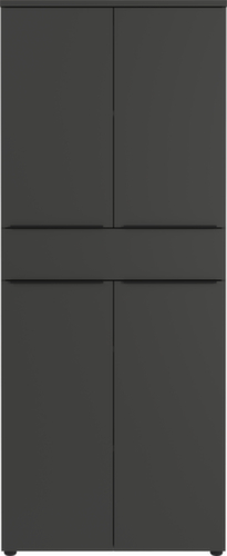 Armoire de classement GW-MAILAND 4372, 4 hauteurs des classeurs, graphite/graphite