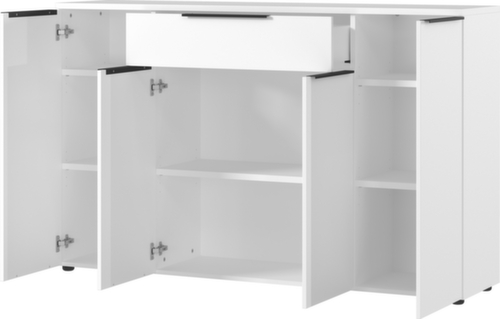 Buffet bas GW-MAILAND 4374, largeur x profondeur 1610 x 400 mm