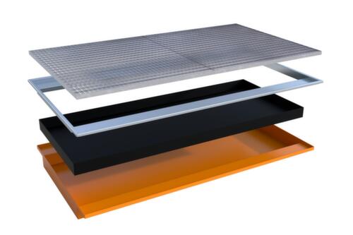 Bauer bac à suspension pour rayonnages modulaires