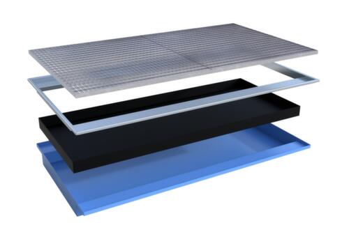 Bauer bac à suspension pour rayonnages modulaires