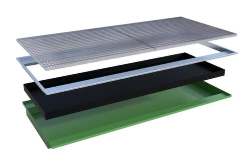 Bauer bac à suspension pour rayonnages modulaires