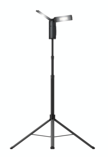Scangrip Spot projecteur JUST CONNECT TOWER COMPACT avec 2 têtes de lampe et trépied