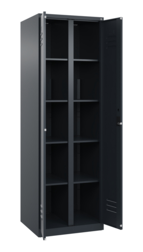 C+P Armoire de distribution de linge Classic Plus, largeur de compartiment 300 mm