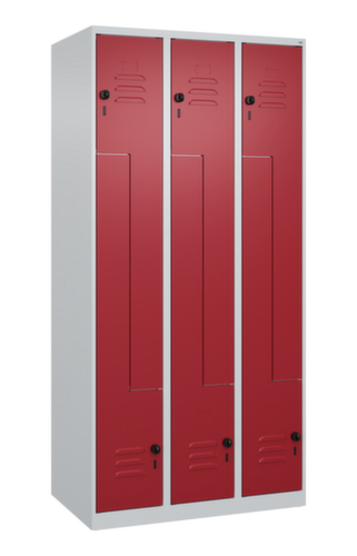 C+P Armoire vestiaire Z Classic Plus, largeur de compartiment 150/300 mm