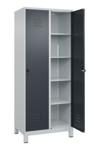 C+P Armoire de distribution de linge Classic Plus, largeur de compartiment 400 mm