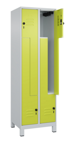 C+P Armoire vestiaire Z Classic Plus, largeur de compartiment 150/300 mm