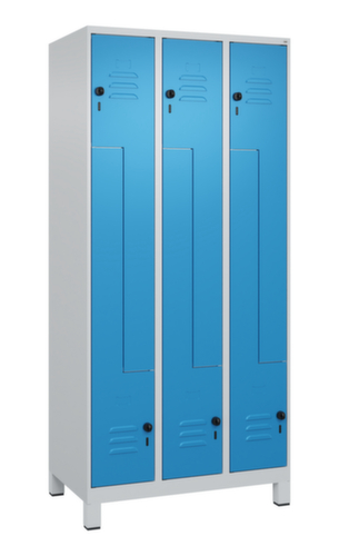 C+P Armoire vestiaire Z Classic Plus, largeur de compartiment 150/300 mm