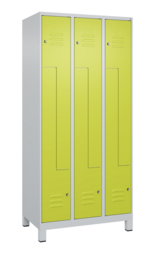 C+P Armoire vestiaire Z Classic Plus, largeur de compartiment 150/300 mm