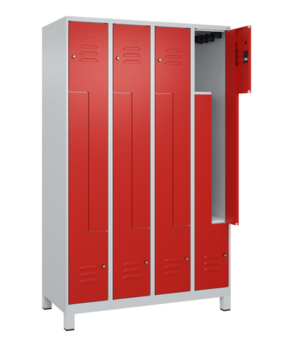 C+P Armoire vestiaire Z Classic Plus, largeur de compartiment 150/300 mm