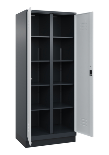 C+P Armoire de distribution de linge Classic Plus, largeur de compartiment 400 mm