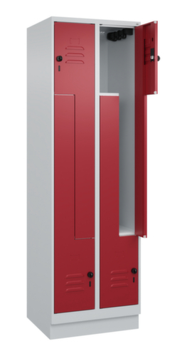 C+P Armoire vestiaire Z Classic Plus, largeur de compartiment 150/300 mm