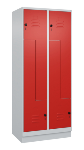 C+P Armoire vestiaire Z Classic Plus, largeur de compartiment 200/400 mm
