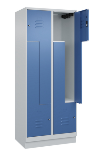 C+P Armoire vestiaire Z Classic Plus, largeur de compartiment 200/400 mm