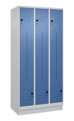 C+P Armoire vestiaire Z Classic Plus, largeur de compartiment 150/300 mm