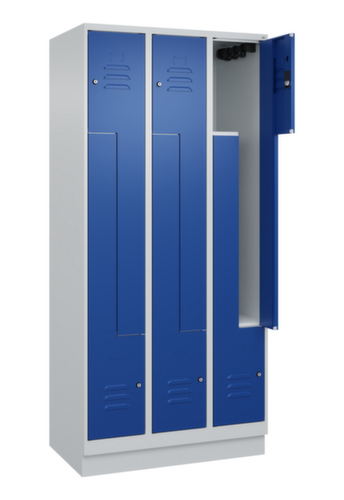 C+P Armoire vestiaire Z Classic Plus, largeur de compartiment 150/300 mm