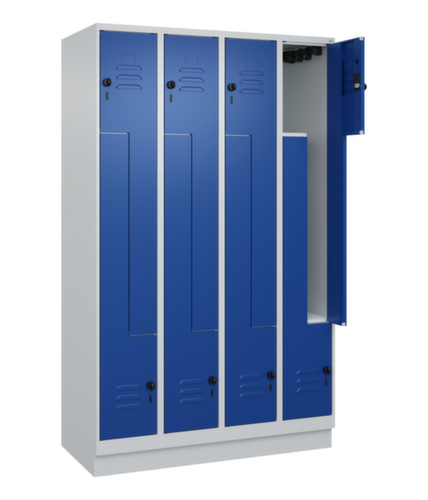 C+P Armoire vestiaire Z Classic Plus, largeur de compartiment 150/300 mm