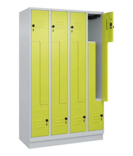 C+P Armoire vestiaire Z Classic Plus, largeur de compartiment 150/300 mm