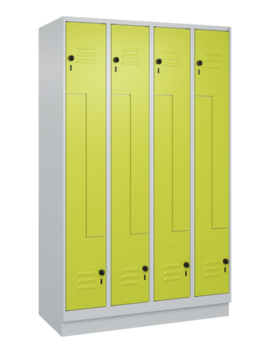 C+P Armoire vestiaire Z Classic Plus, largeur de compartiment 150/300 mm