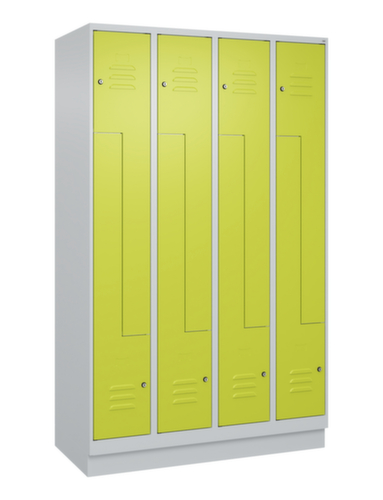 C+P Armoire vestiaire Z Classic Plus, largeur de compartiment 150/300 mm