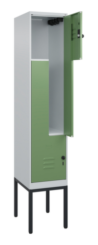 C+P Armoire vestiaire Z Classic Plus, largeur de compartiment 200/400 mm