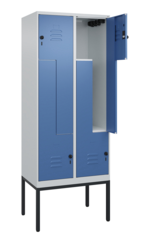 C+P Armoire vestiaire Z Classic Plus, largeur de compartiment 200/400 mm