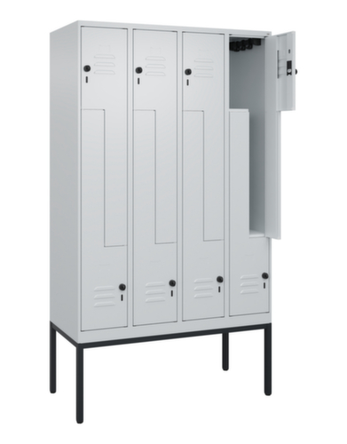 C+P Armoire vestiaire Z Classic Plus, largeur de compartiment 150/300 mm