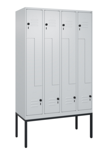 C+P Armoire vestiaire Z Classic Plus, largeur de compartiment 150/300 mm