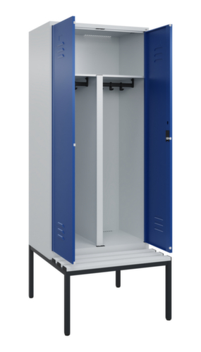 Armoire vestiaire EPI avec banc