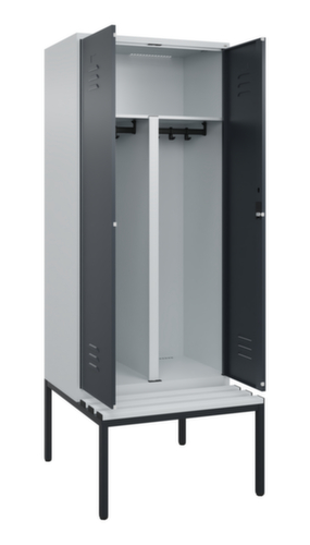 Armoire vestiaire EPI avec banc