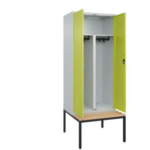 Armoire vestiaire EPI avec banc