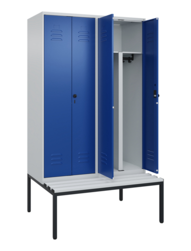 Armoire vestiaire EPI avec banc