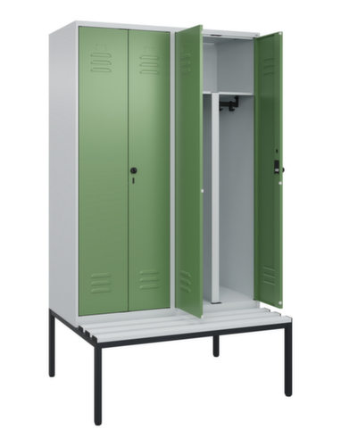 Armoire vestiaire EPI avec banc