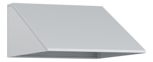 Coiffe inclinée pour armoire vestiaire