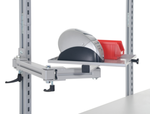 Rocholz tablette universelle System Flex avec double bras articulé, largeur x profondeur 300 x 496 mm