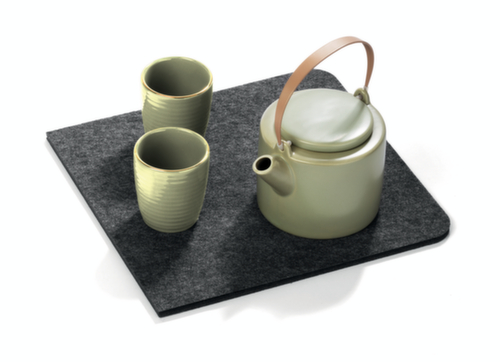 Durable Sous-main de bureau EFFECT en feutre PET recyclé