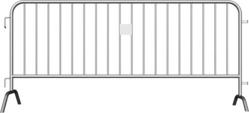 Schake Barrière de sécurité Typ D, hauteur x longueur 1100 x 2500 mm