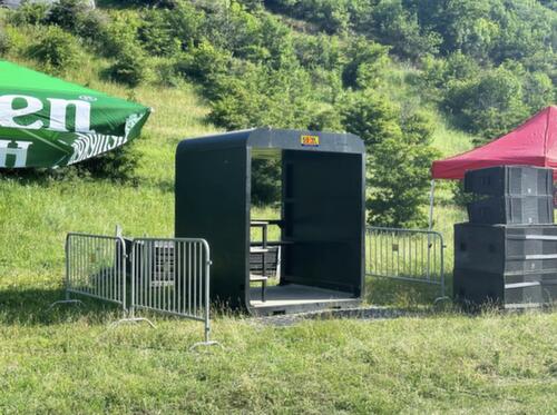 Schake Barrière de sécurité Typ D, hauteur x longueur 1100 x 2500 mm