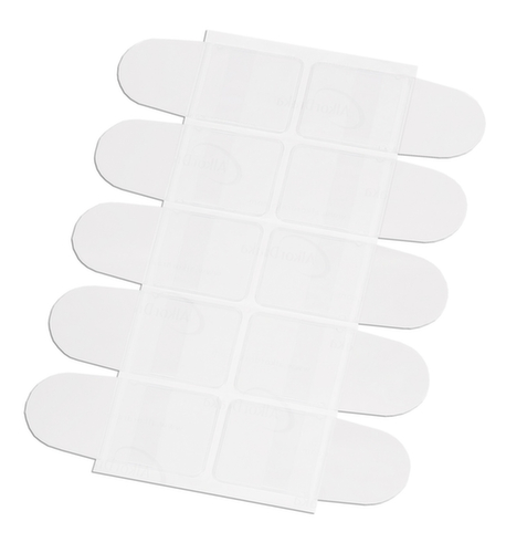 EICHNER Pochette transparente autocollante en vinyle transparent