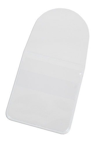 EICHNER Pochette transparente autocollante en vinyle transparent