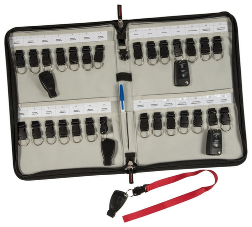 EICHNER Classeur organiseur à clés XL avec système de clips