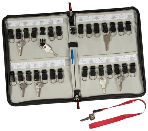 EICHNER Classeur organiseur à clés XL avec système de clips