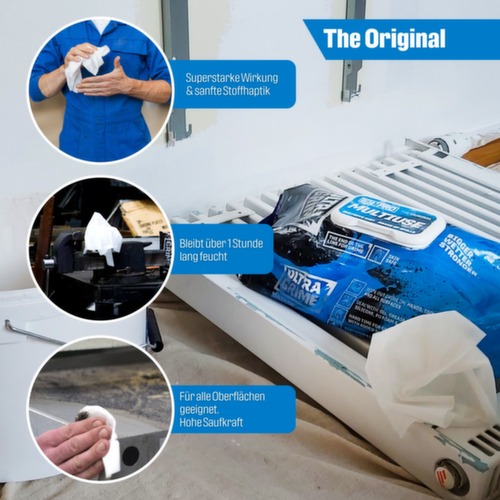 UDOBÄR Lingettes de nettoyage Multiuse, 100 lingettes, tissu