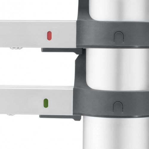 Hailo Échelle d'appui télescopique FlexLine T80