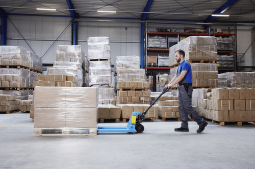 Hanselifter Transpalette, 2000 kg force, polyuréthane/polyuréthane