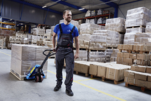 Hanselifter Transpalette, 2000 kg force, polyuréthane/polyuréthane